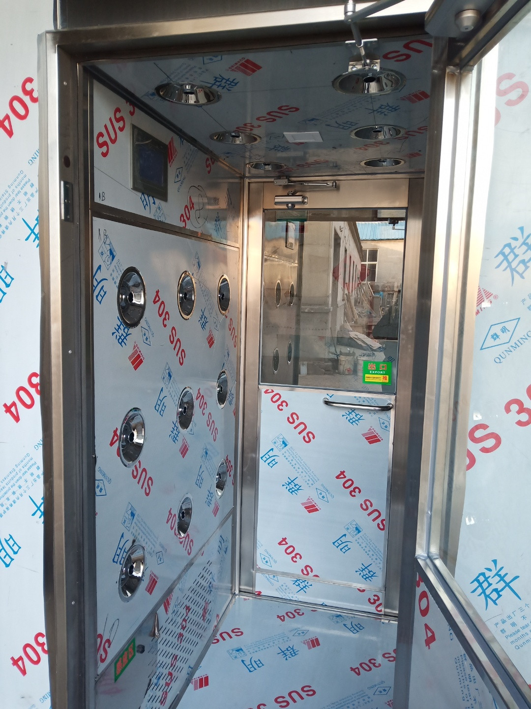 單人單吹不銹鋼風(fēng)淋室有哪幾種規(guī)格？